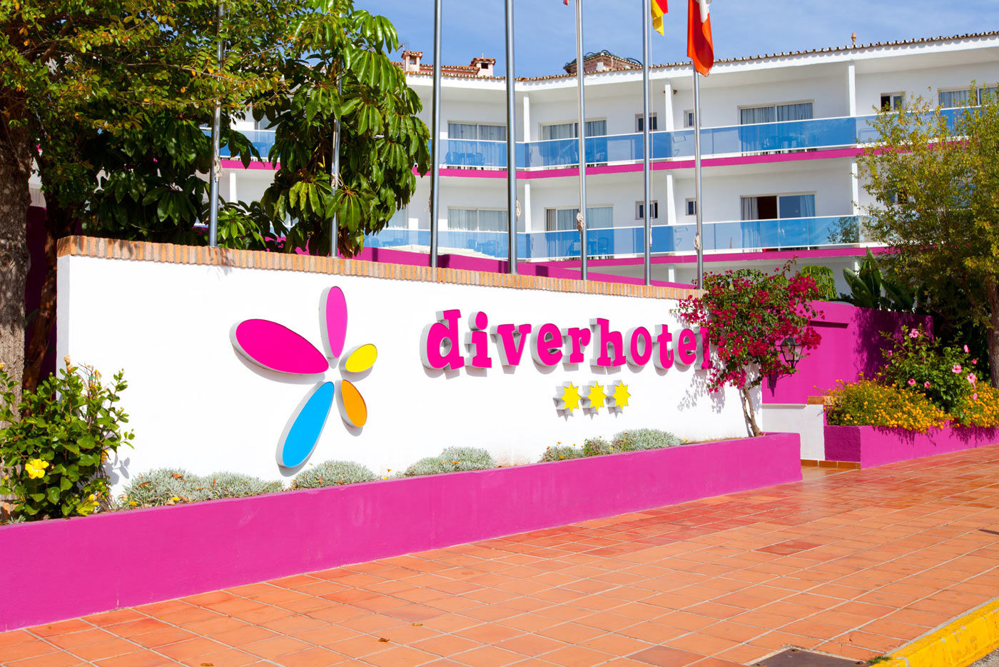 Diverhotel Dino Marbella Luaran gambar